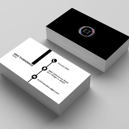 Artist Business Cards Printing, Custom Standard Business cards