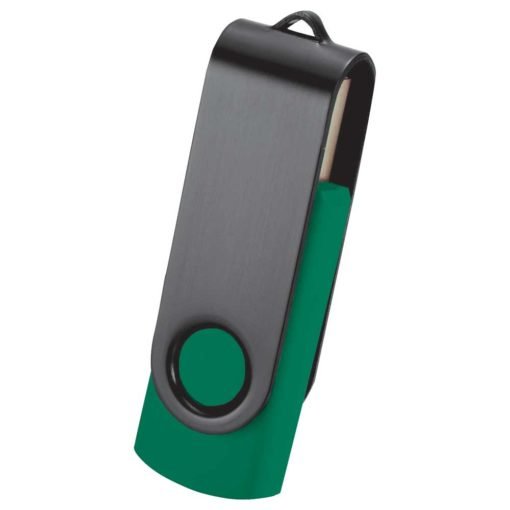 Rotate Black Clip Flash Drive 8GB-4