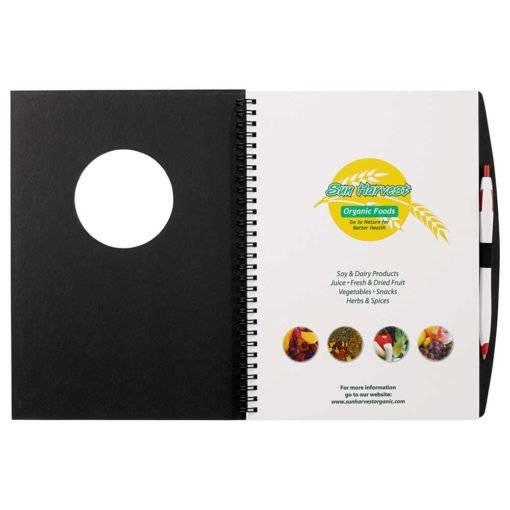 Frame Circle Large Hardcover Spiral JournalBook™-9