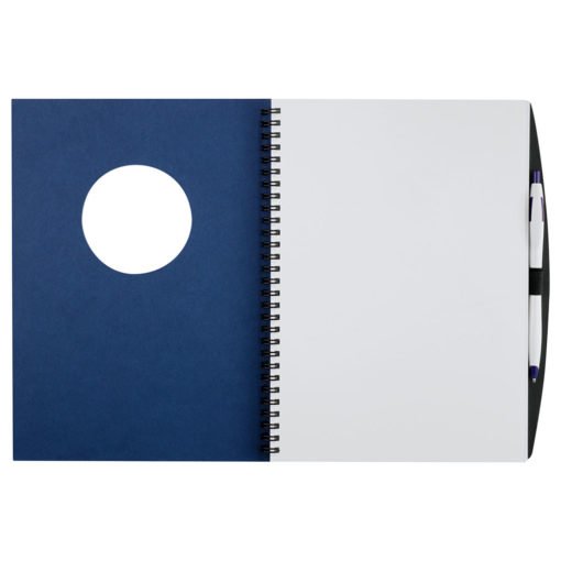 Frame Circle Large Hardcover Spiral JournalBook™-1