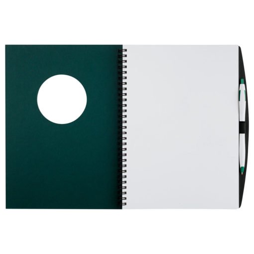 Frame Circle Large Hardcover Spiral JournalBook™-2