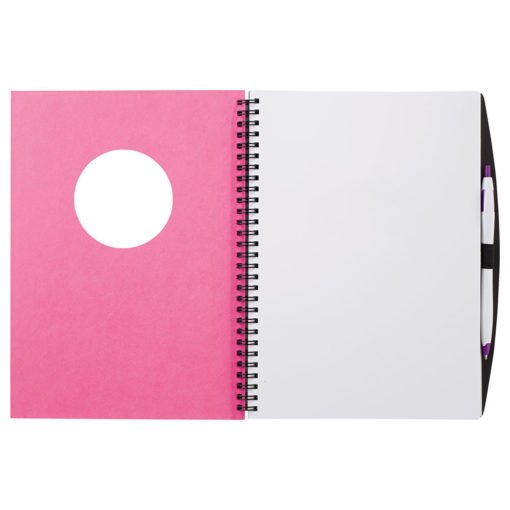 Frame Circle Large Hardcover Spiral JournalBook™-5