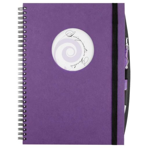 Frame Circle Large Hardcover Spiral JournalBook™-20