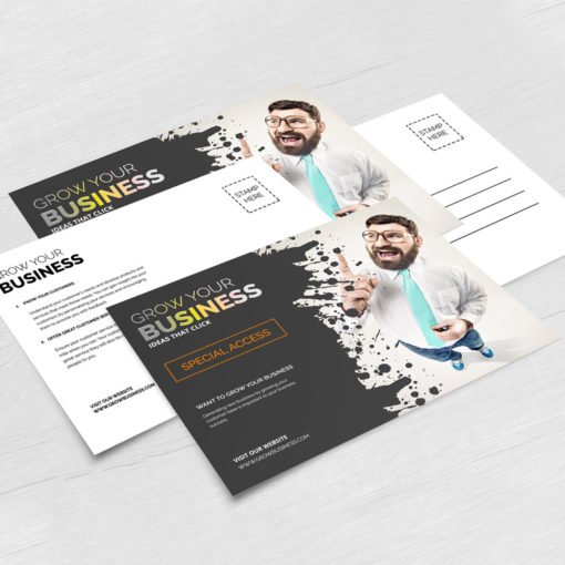 Spot UV Postcards printing, High-Quality Spot UV Postcards, Premium Gloss Postcards