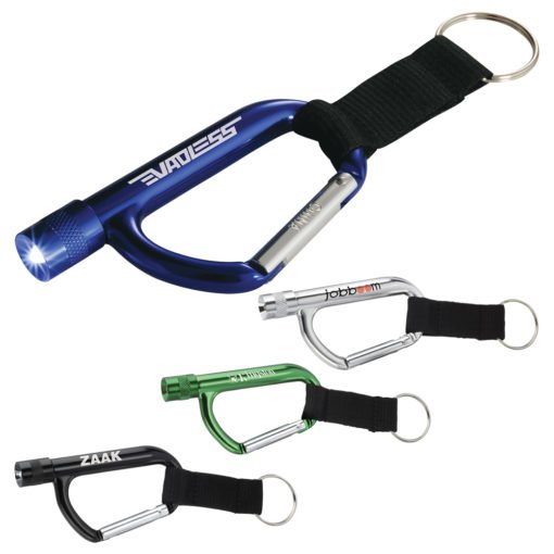 Flashlight Carabiner with Strap-7