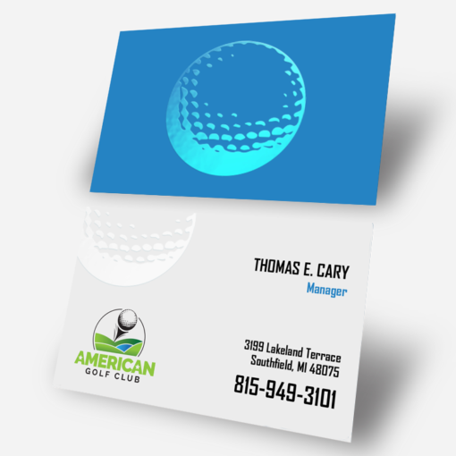 Spot UV Business Cards | Spot UV Business Cards printing | Professional Manager Business Cards With Spot UV coating And Standard Gloss | Print Magic