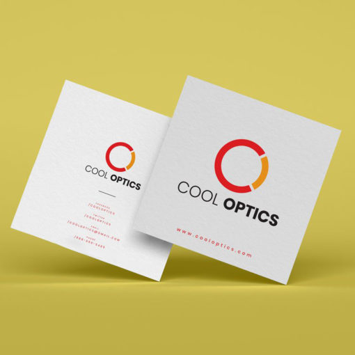 Square Business Cards | Square shape printed both side with Premium Gloss (16pt C2S) and Matte Coating Square Business Cards | PrintMagic