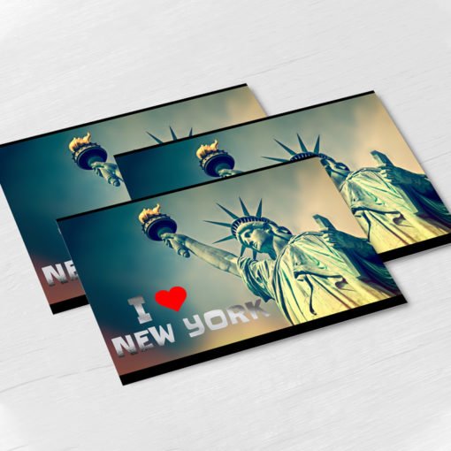 Raised Foil Postcards printing, Velvet Soft Touch Postcards