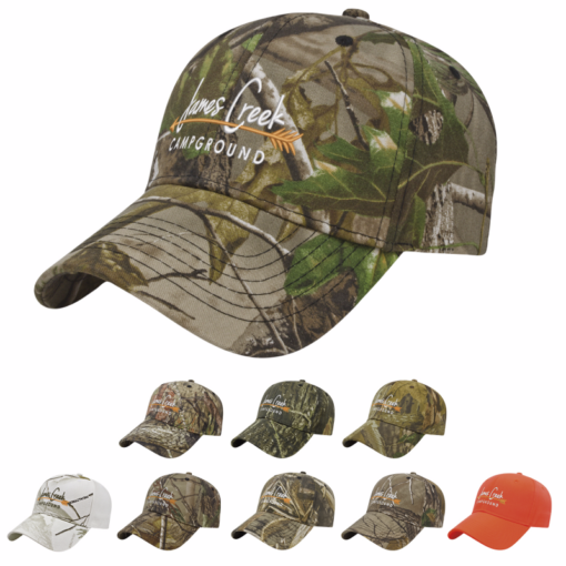 Print Cap America Camouflage Structured Panel Cap