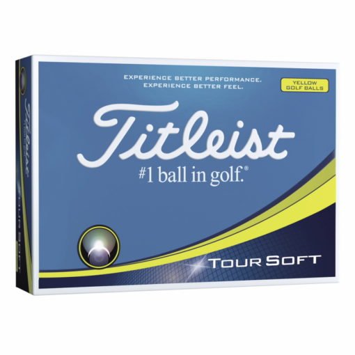 Print Titleist&#174 Tour Soft Yellow Std Serv