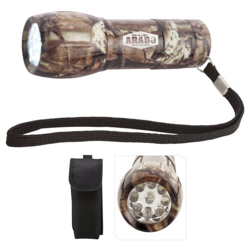 Print Mossy Oak® Camouflage Mini Aluminum LED Flashlight