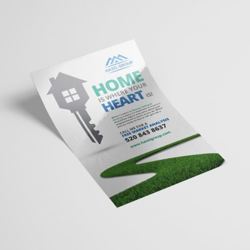 Silk Flyers, Popular Real Estate Flyers,  Premium Gloss Flyer