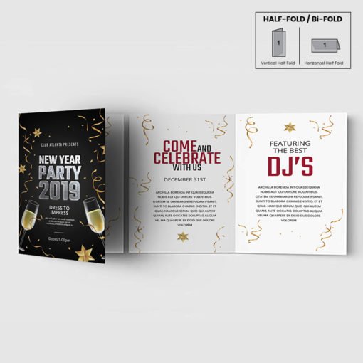 foiled holiday cards, folded raised foil greeting cards, foil holiday cards,