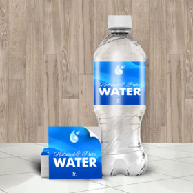 Custom Water Bottle Labels Printing | Cheap Water Bottle Label -Print Magic