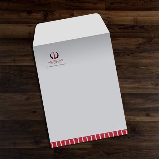 9″ x 12″ Envelopes | 9x12 Envelope Open on 9 Side Printing Front Only and Premium paper stock with a writable surface | Print Magic