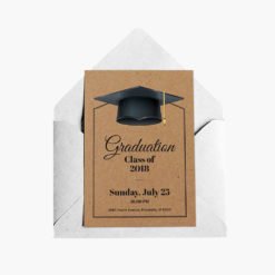 Custom Brown Kraft Invitation Cards | Order Brown Kraft Invitation Cards