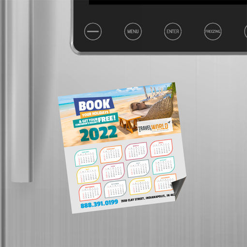 2022 Magnetic Calendars | refrigerator calendar magnets | Tear-off magnetic calendars | Promotional Magnetic Calendars | Custom Calendar Magnets 2022