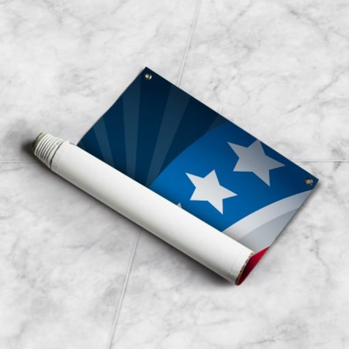 Rolied Canvas | Vote Presidential election 2020 | Print Magic