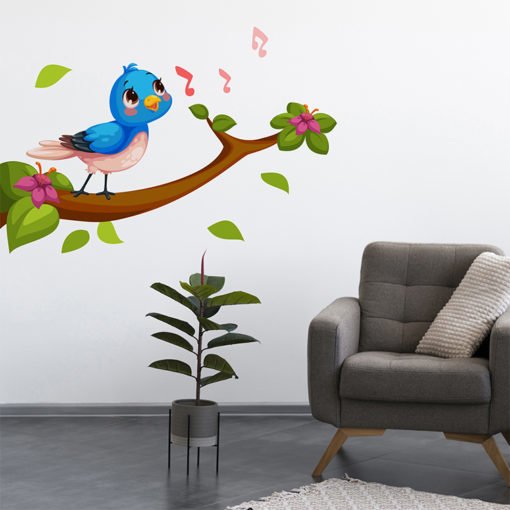 Repositionable Wall Decals | Wall Decal Commercial Home Decor | Printed on Color Front Only with Opaque Adhesive - 8 mil | Print Magic