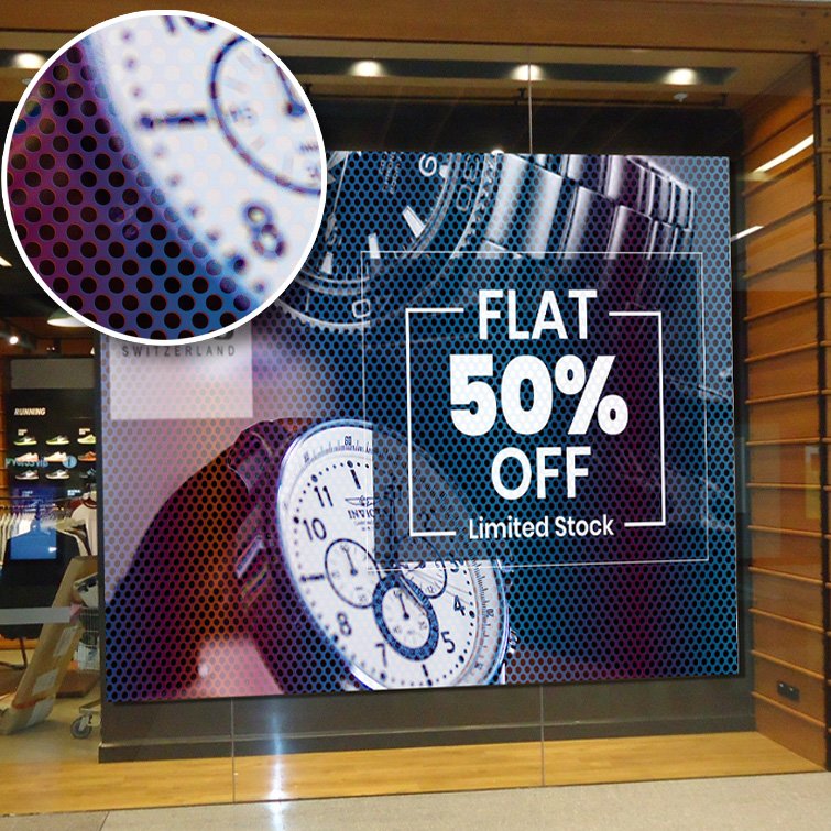 Energise azok kérem erősítse meg perforated window vinyl felügyel ...