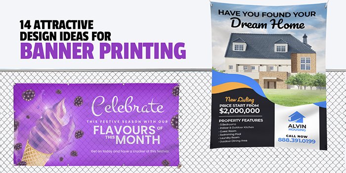 14 Attractive Design For & Outdoor Banner Printing