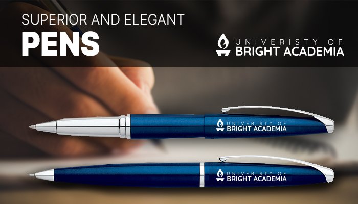 Top 7 Back To School Shopping Essentials 3 Custom Metal Pens | Academic Elegant Looking Metal Pens For Student | PrintMagic