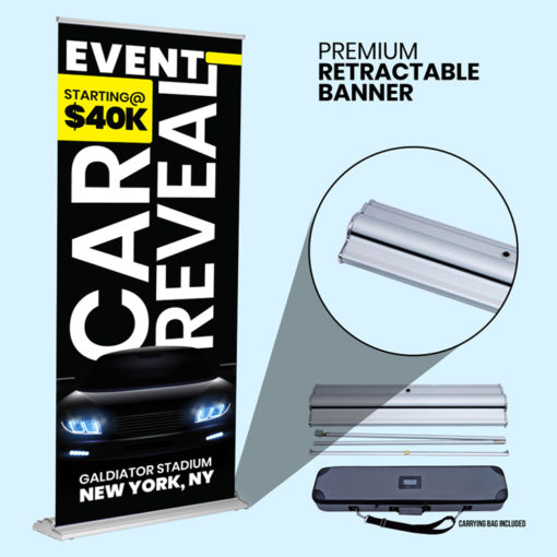 Retractable Premium Banner