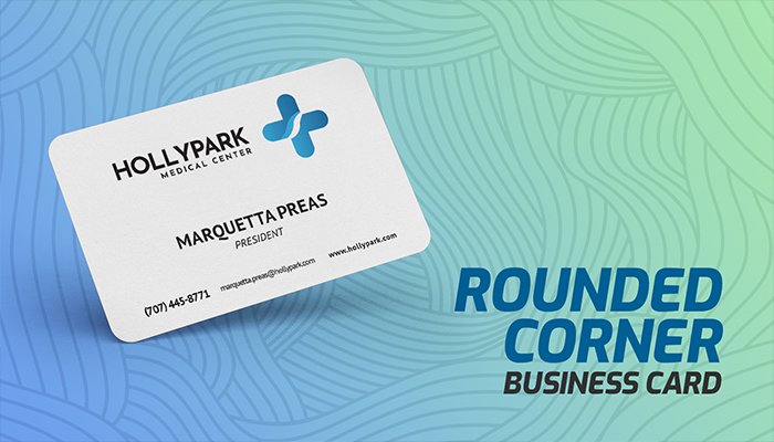 Top 7 Custom Design Business Card Ideas 3 Rounded Corner Business Cards | Standard Gloss With Matte Coating Rounded Corner | Print Magic