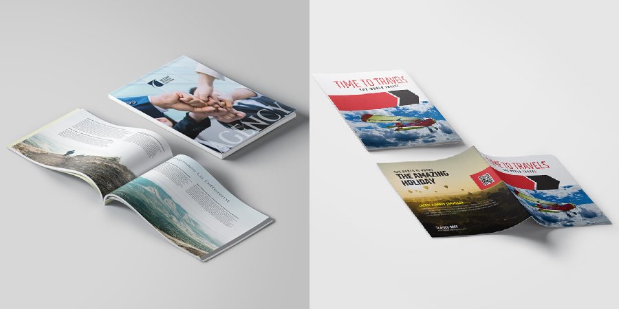 Custom Booklets and Catalogs | Print professionally bound Booklets for promoting your brand And Premium coating options on Standard and Premium paper | Print Magic