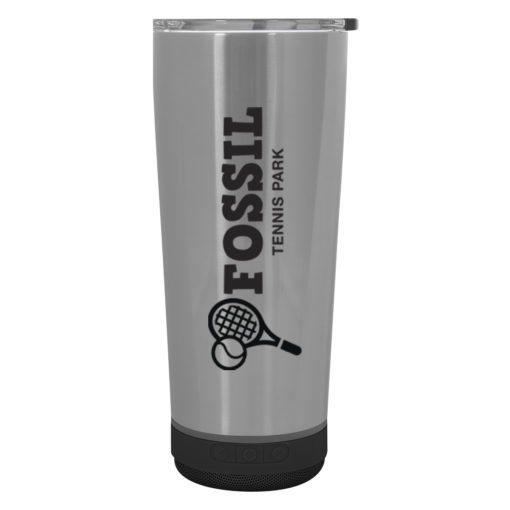 Print Custom 18 OZ. CADENCE STAINLESS STEEL TUMBLER WITH SPEAKER | PrintMagic