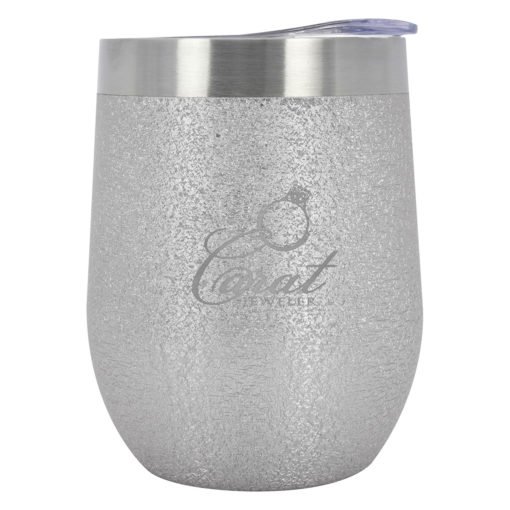 Print Custom 12 OZ. ICED OUT VINAY STEMLESS WINE CUP | PrintMagic