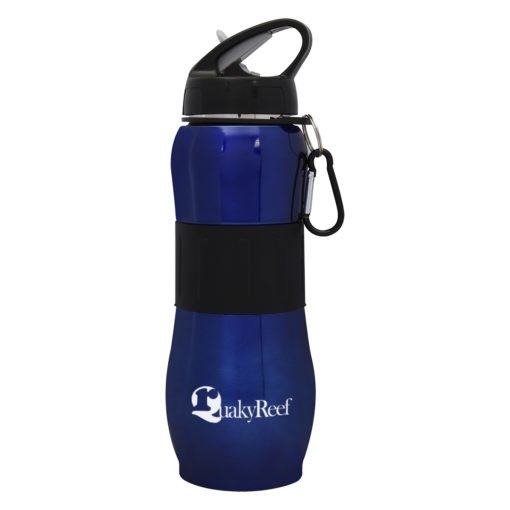 Print Custom 28 Oz. Stainless Steel Sport Grip Bottle | PrintMagic