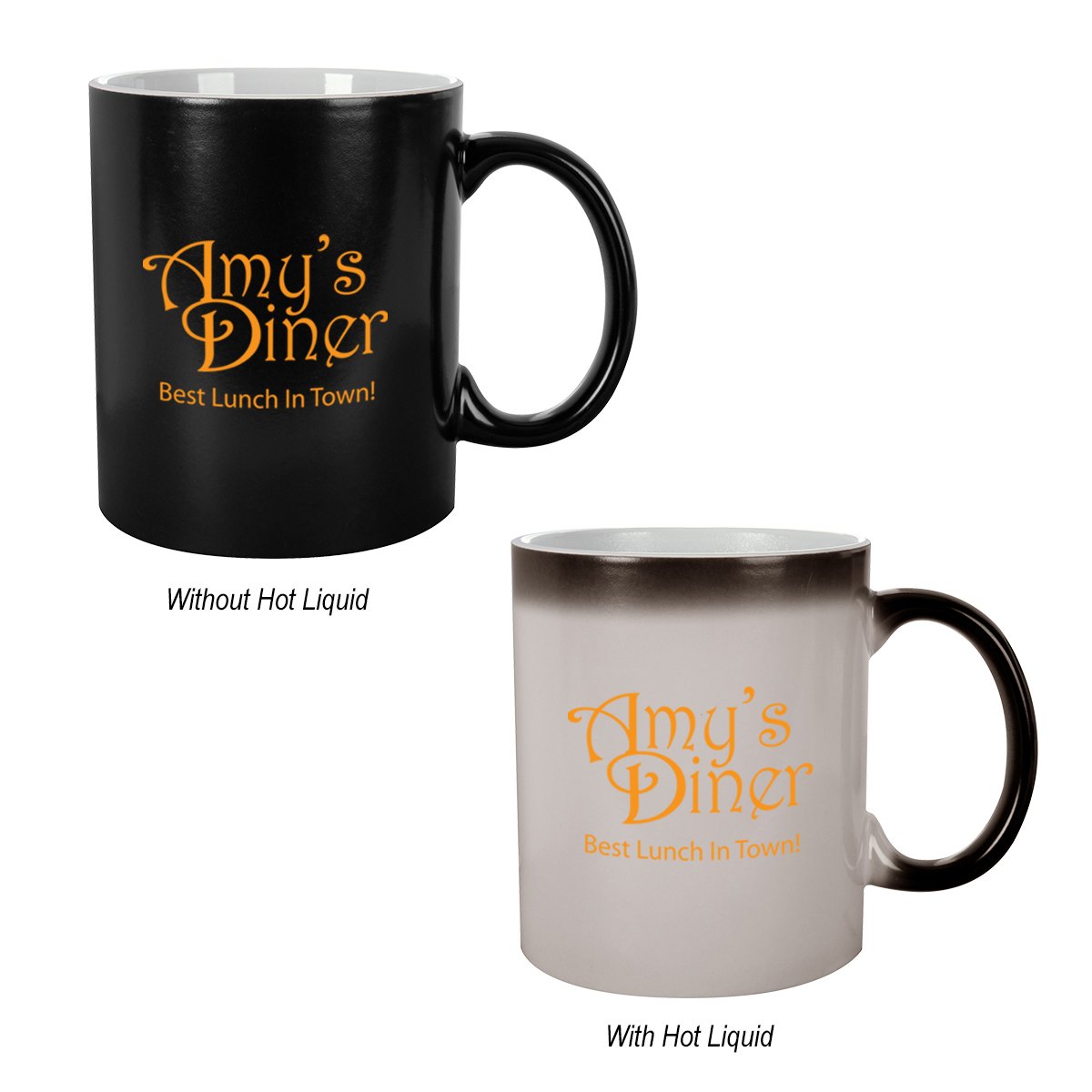 Custom Magic Color Changing Mugs. Magic Photo Mugs in Bulk