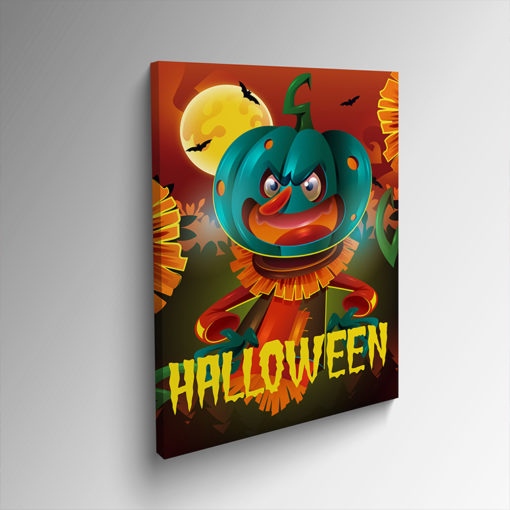 Halloween Mounted Canvas Prints | Turn your drawings and designs into beautiful mounted artwork and Small to large, square and rectangle sizes available | Print Magic