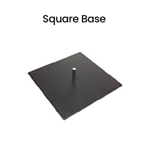 Teardrop Flag Square Base | Printmagic