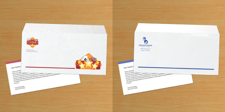 standard envelope size for 5x7 card