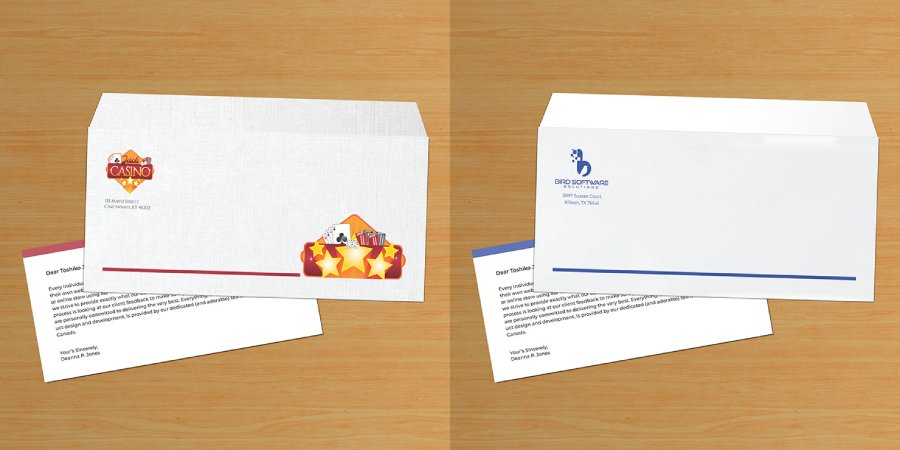 Envelopes Printing - Envelope Sizes