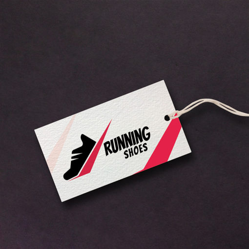 Vertical Rectangular Hang Tags | Best premium Hang tag for your branding your Sports Accessories, Fashion, Retail products and more | Vertical Rectangular Hang Tags with Hole Drills | Hang Tag Printing | PrintMagic