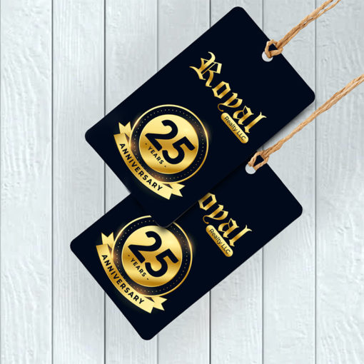 Velvet Soft Touch Hang Tags | Horizontal Rounded Corner Velvet Soft Touch Hang Tags | Custom Retail Hang Tags |Premium Product Business Promotions | Hang Tag Printing | PrintMagic
