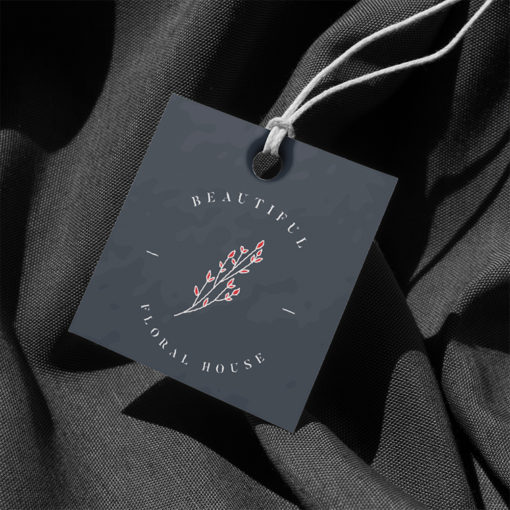 Velvet Soft Touch Hang Tags | Square Soft Touch Hang Tags | Custom Retail Hang Tags |Premium Product Business Promotions | Hang Tag Printing | PrintMagic