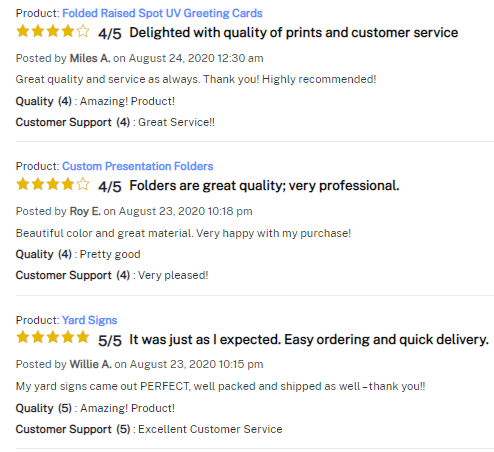 Are Price and Quality Inter-Related? 2 Reviews | PrintMagic