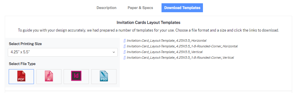 Invitation Cards Printing Template at PrintMagic.com 2 Invitation Cards Layout Templates | PrintMagic