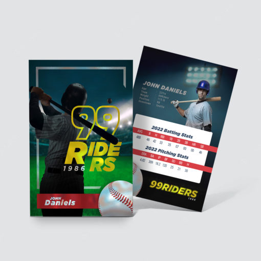 Akuafoil Baseball Trading Cards | PrintMagic