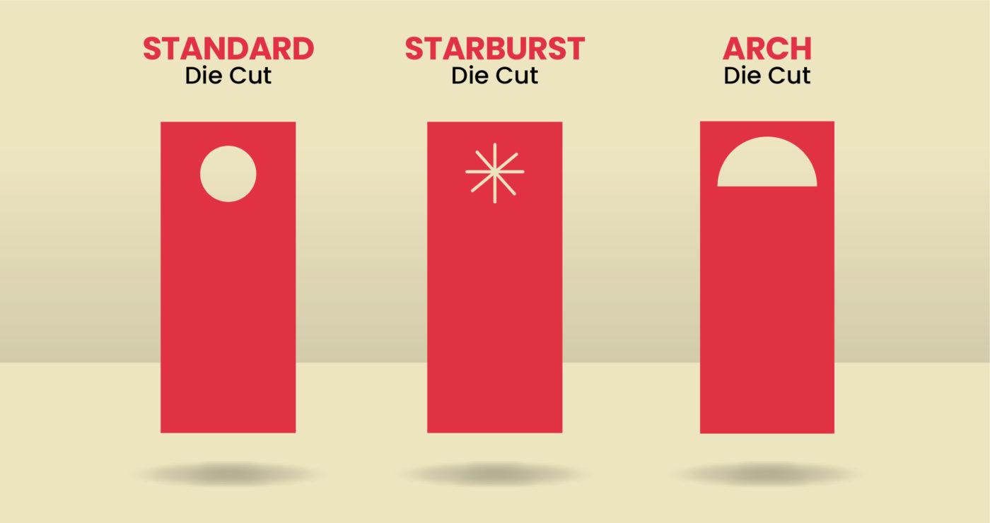 Standard Starburst Door Hanger Printing — Copy Bargain