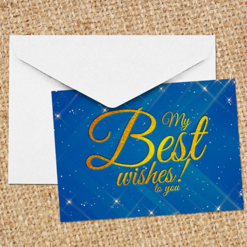 Flat Foil Greeting Cards | Print stunning and classy looking Greeting Cards with metallic foil and Spot UV coating and Silk lamination to enhance your product | PrintMagic
