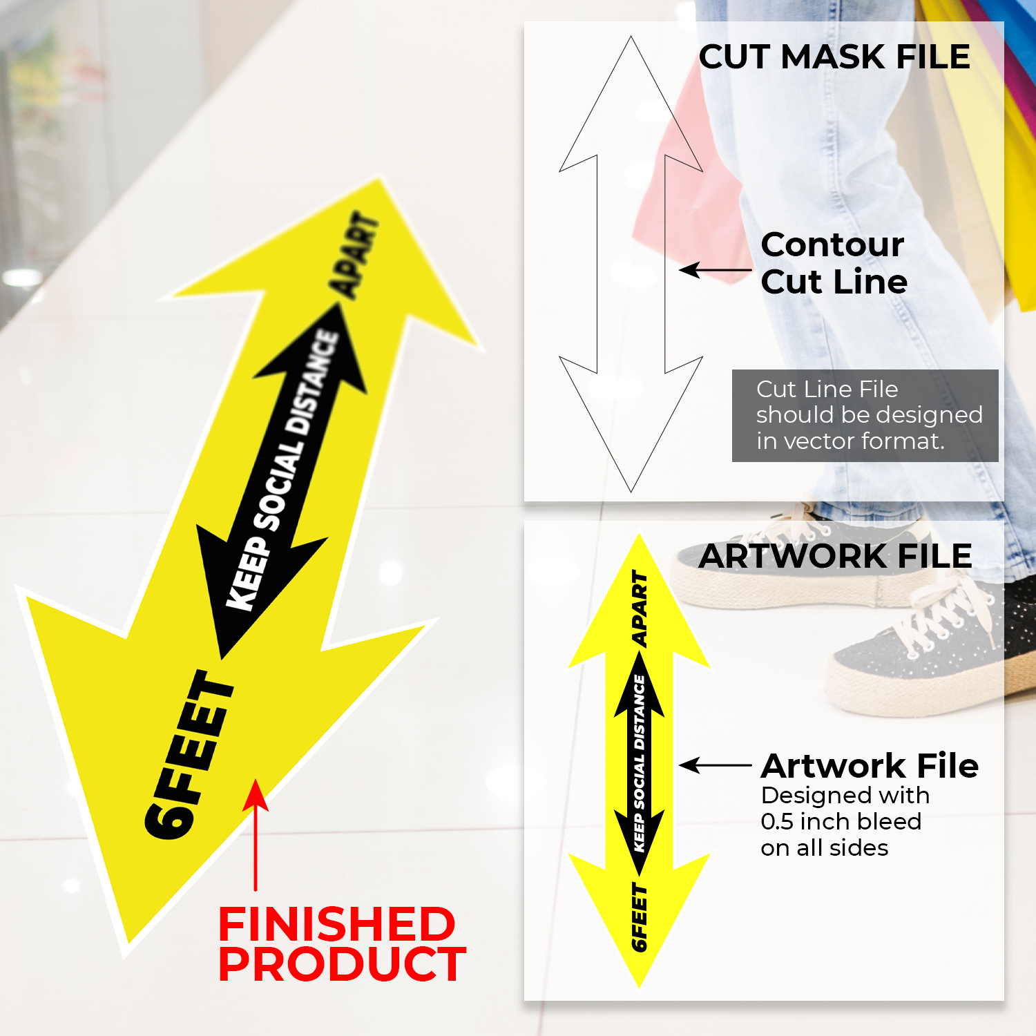 Street & Sidewalk Decals 1 Contour Cut FAQ 1