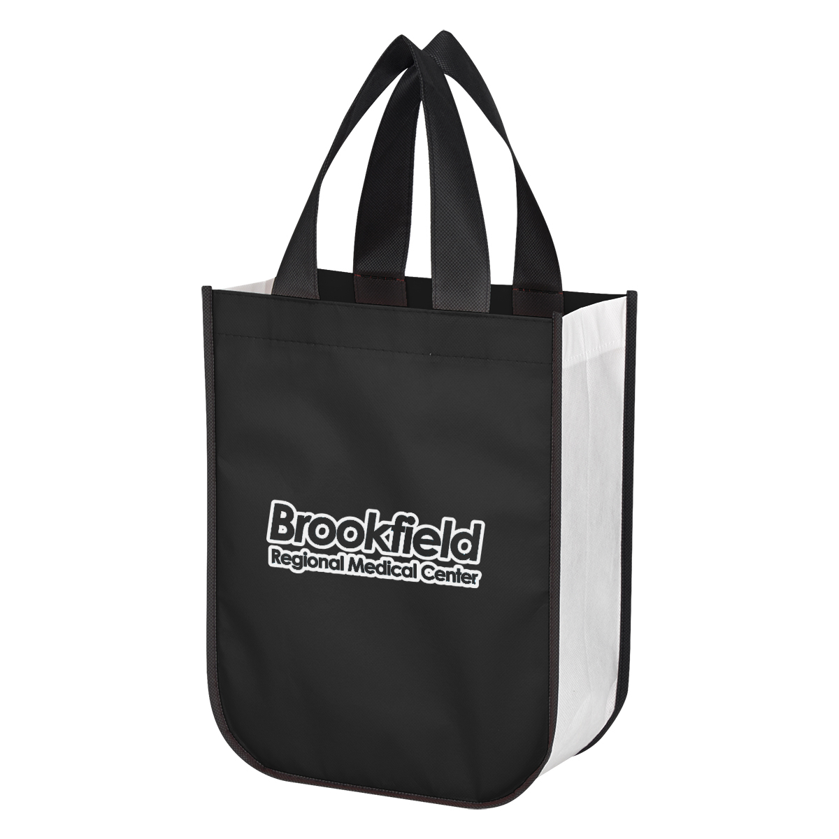 Custom Printed Non-Woven Tote Bag With 100% Rpet Material with