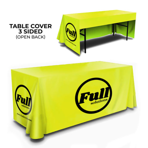 Table Cover 3 Sided Printing | PrintMagic