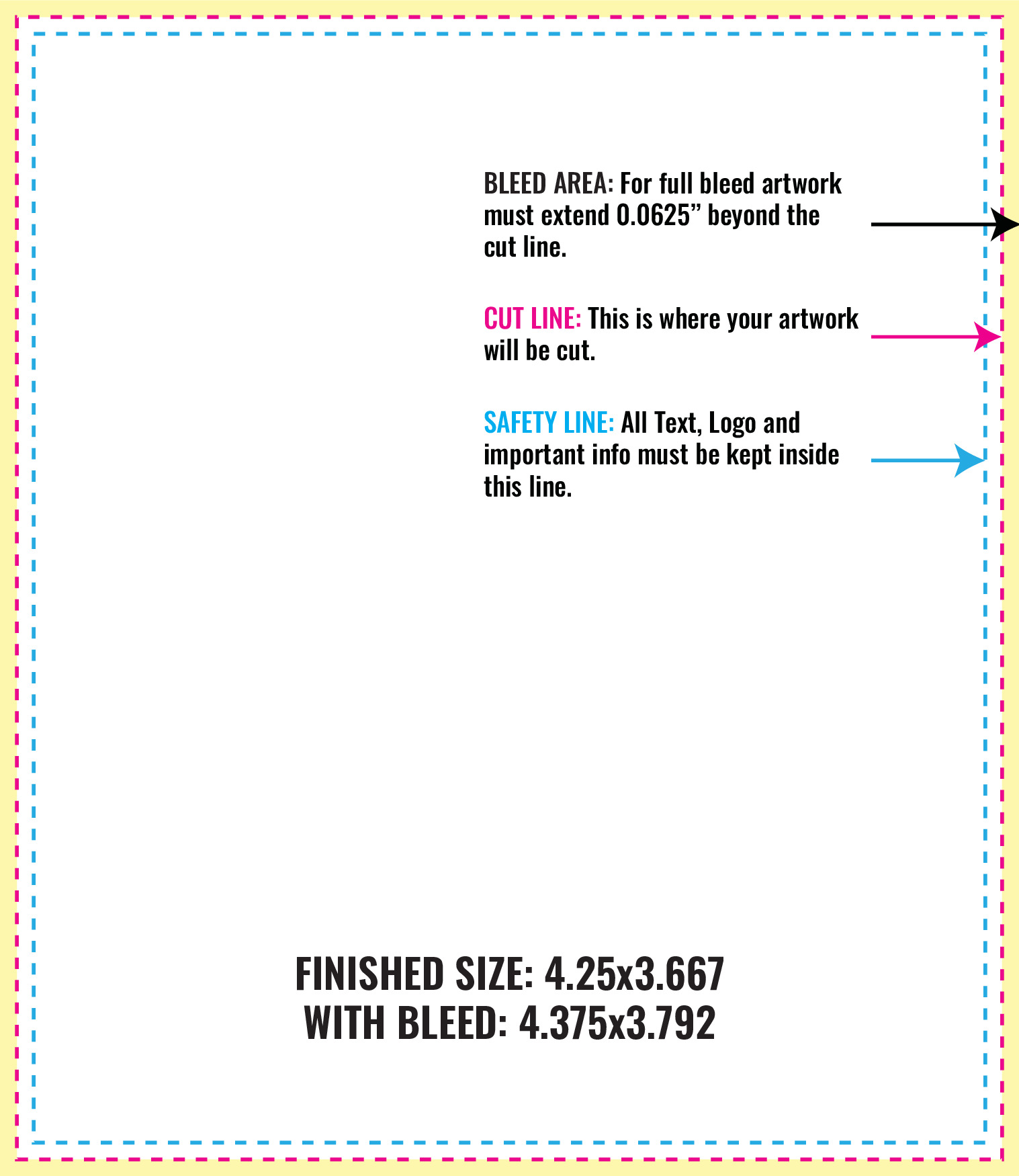 Print Layout Templates 3.66" x 4.25" Bookmarks Vertical