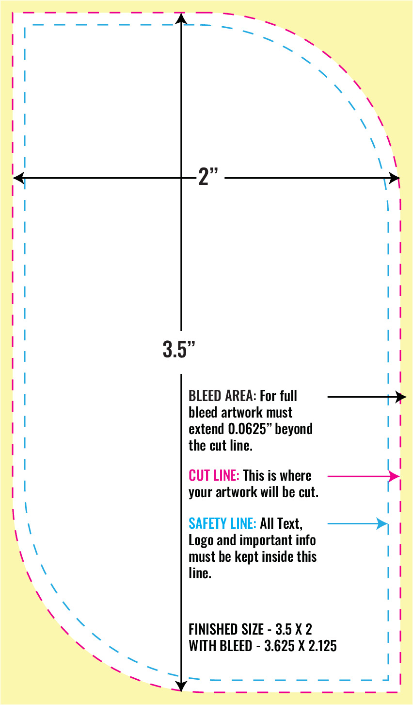 Print Layout Templates 3.5" x 2" Business Cards 